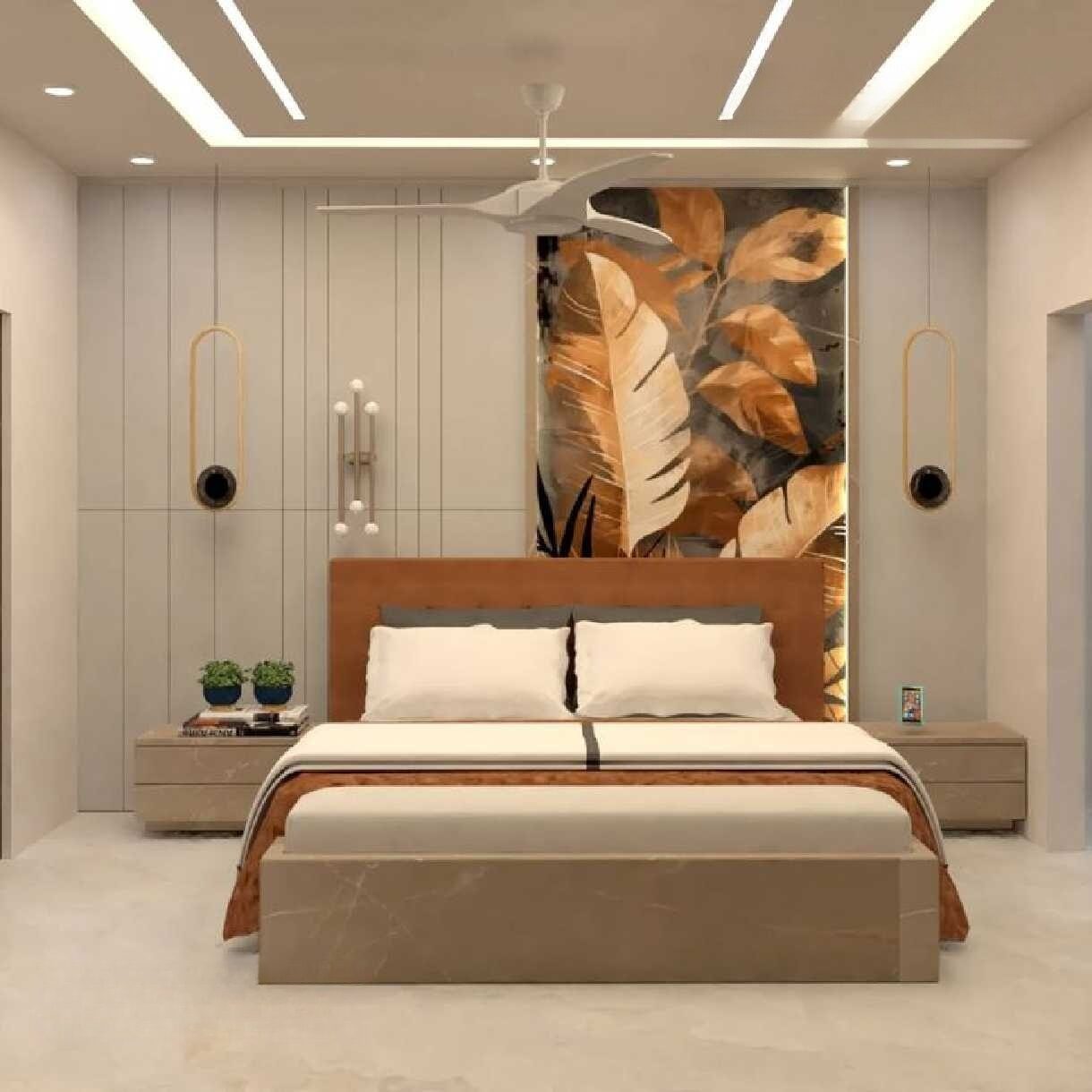 Bedroom Interior project by CDEF Buildcon