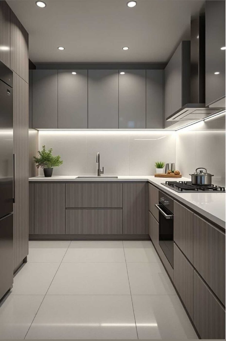 Modular Kitchen project by CDEF Buildcon